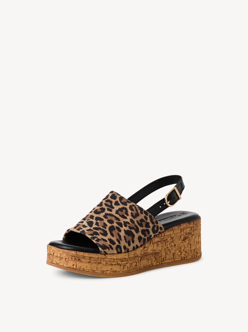 Tamaris Ledersandalette - Braun