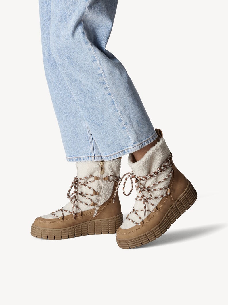Tamaris Stiefelette - Braun Warmfutter