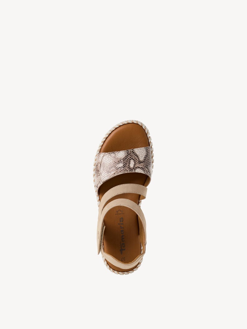 Tamaris Ledersandalette - Braun