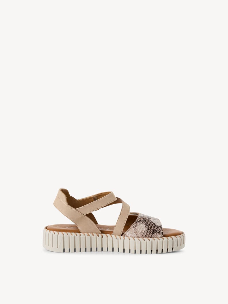 Tamaris Ledersandalette - Braun