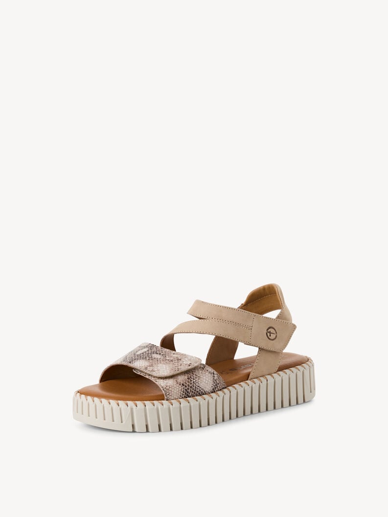 Tamaris Ledersandalette - Braun