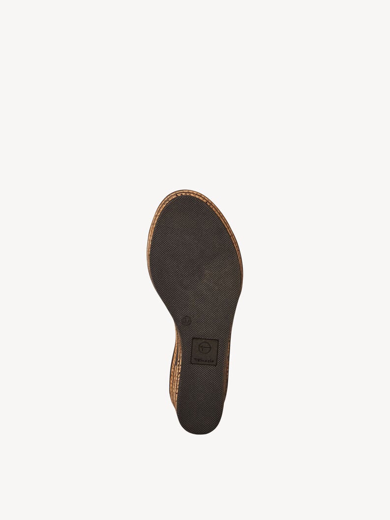 Tamaris Ledersandalette - Schwarz