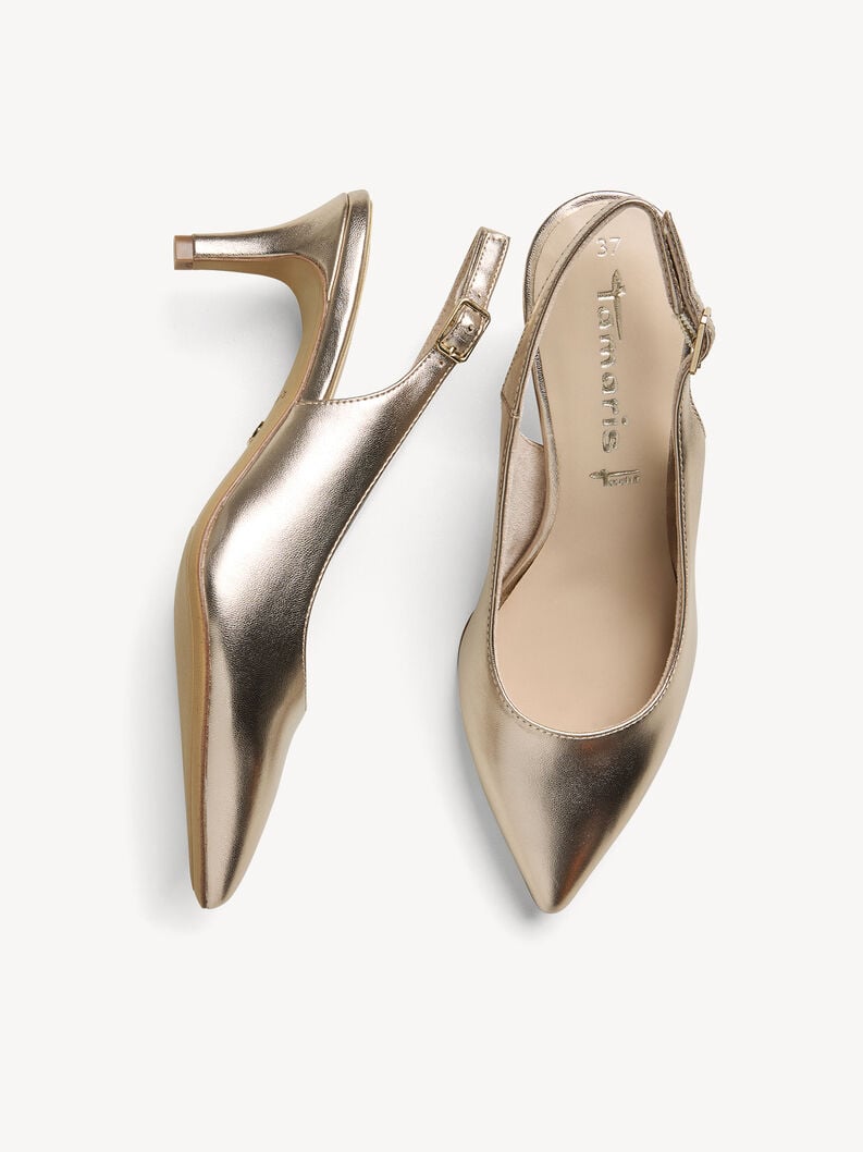 Tamaris Slingpumps - Gold