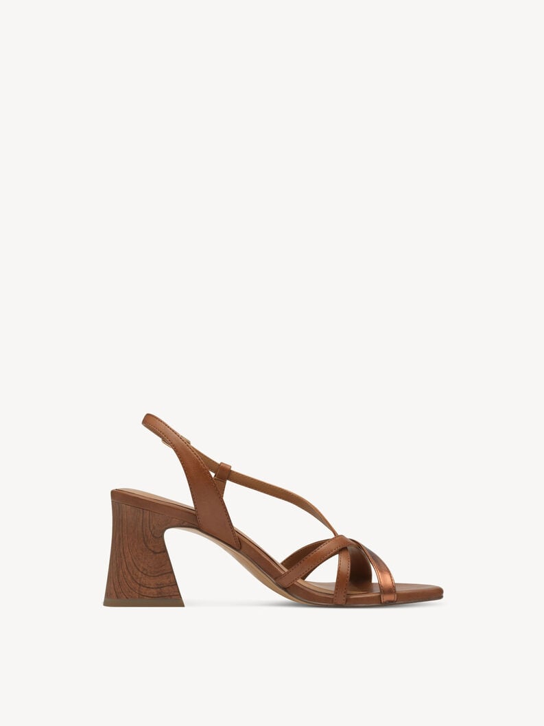 Tamaris Ledersandalette - Braun