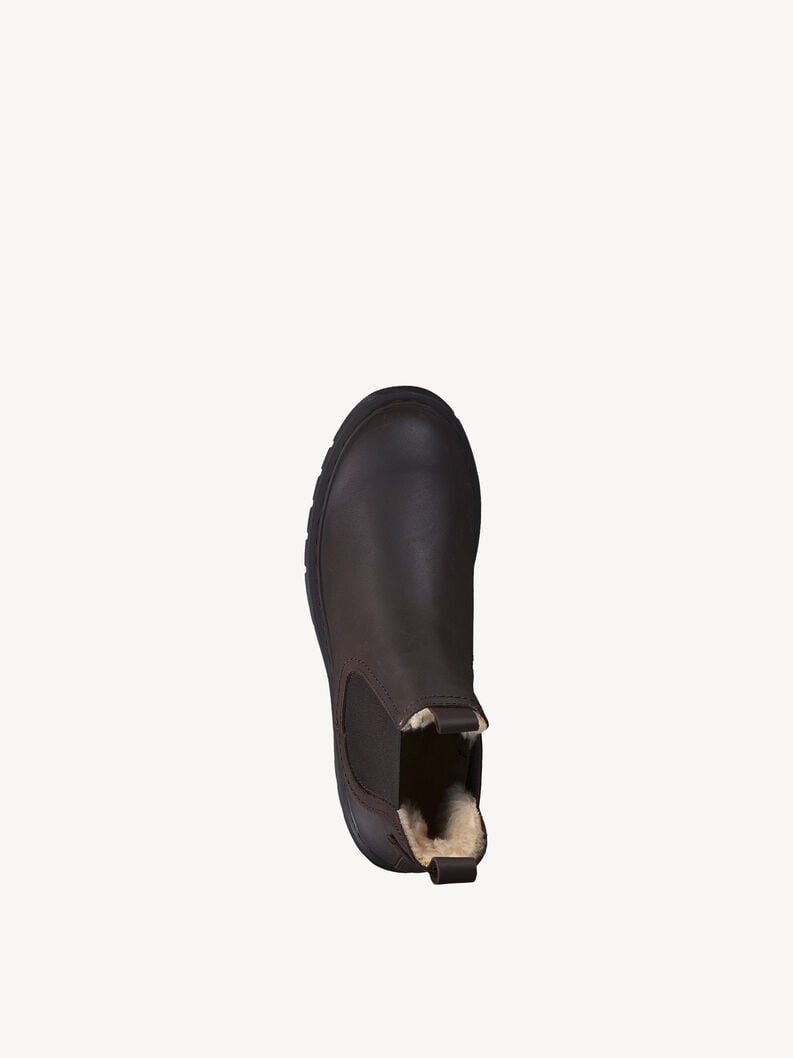 Tamaris Lederstiefelette - Braun Warmfutter