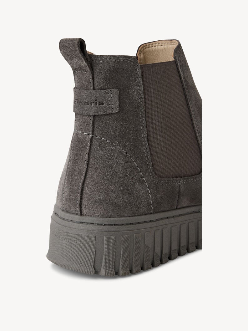 Tamaris Leder Chelsea Boot - Grau