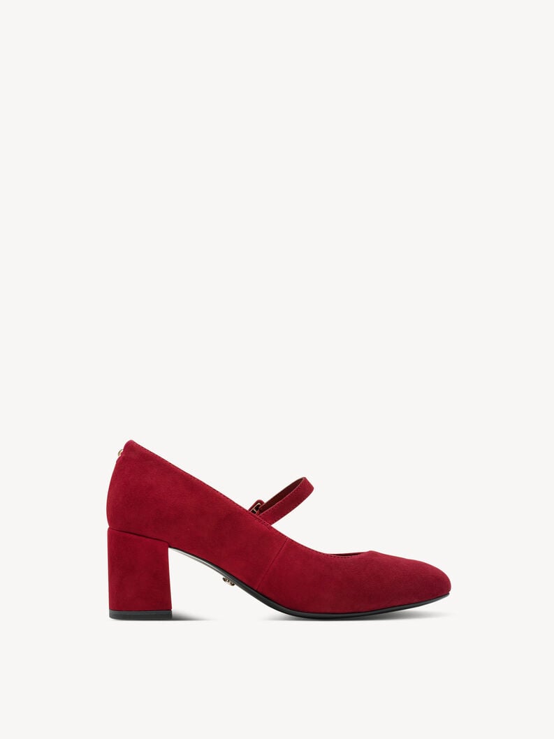 Tamaris Lederpumps - Rot