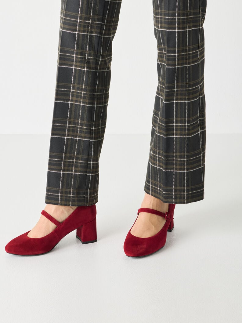 Tamaris Lederpumps - Rot