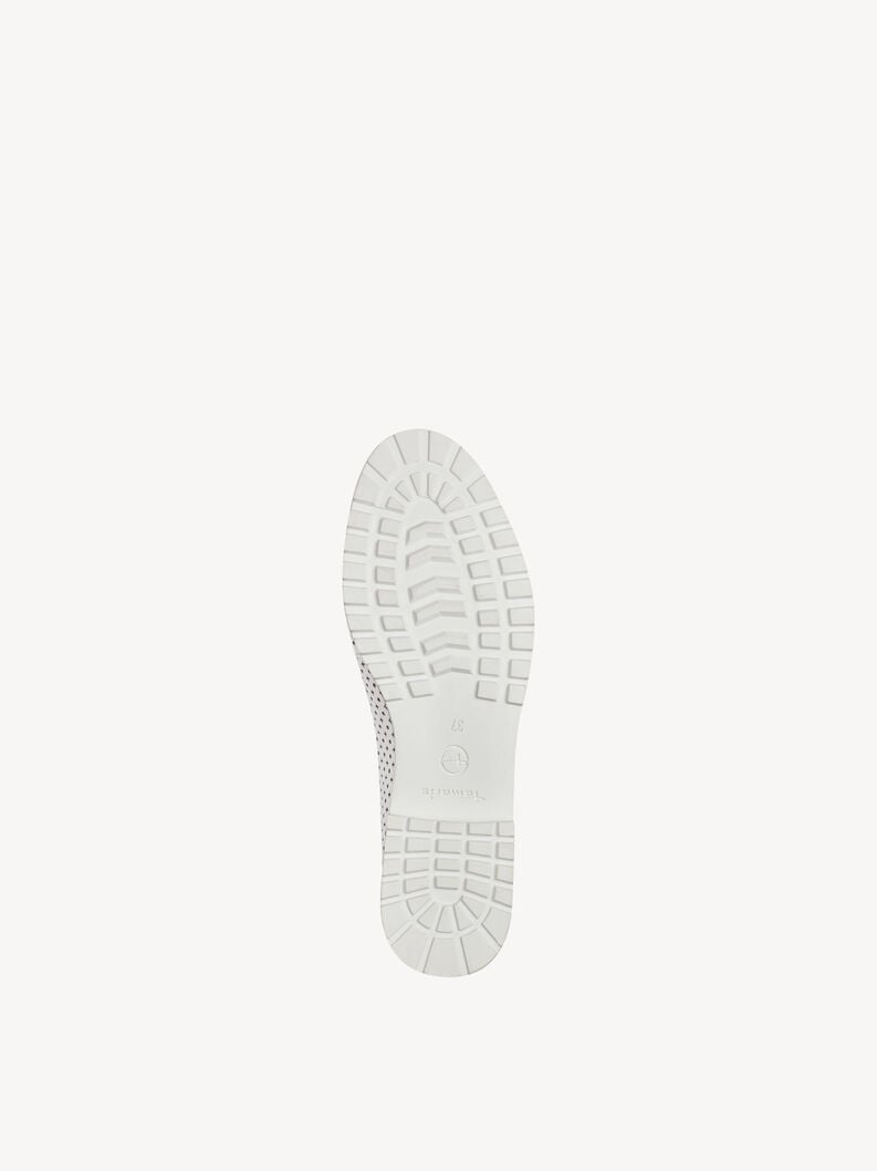Tamaris Lederslipper - Weiß