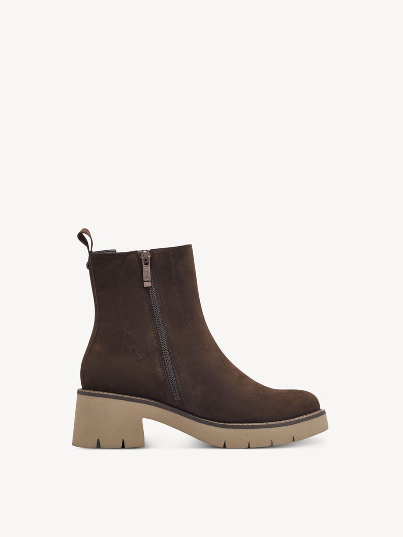 Tamaris Leder Chelsea Boot - Braun