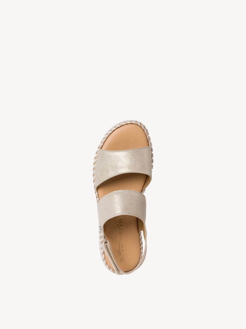 Tamaris Ledersandalette - Beige