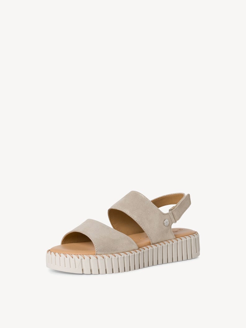 Tamaris Ledersandalette - Beige
