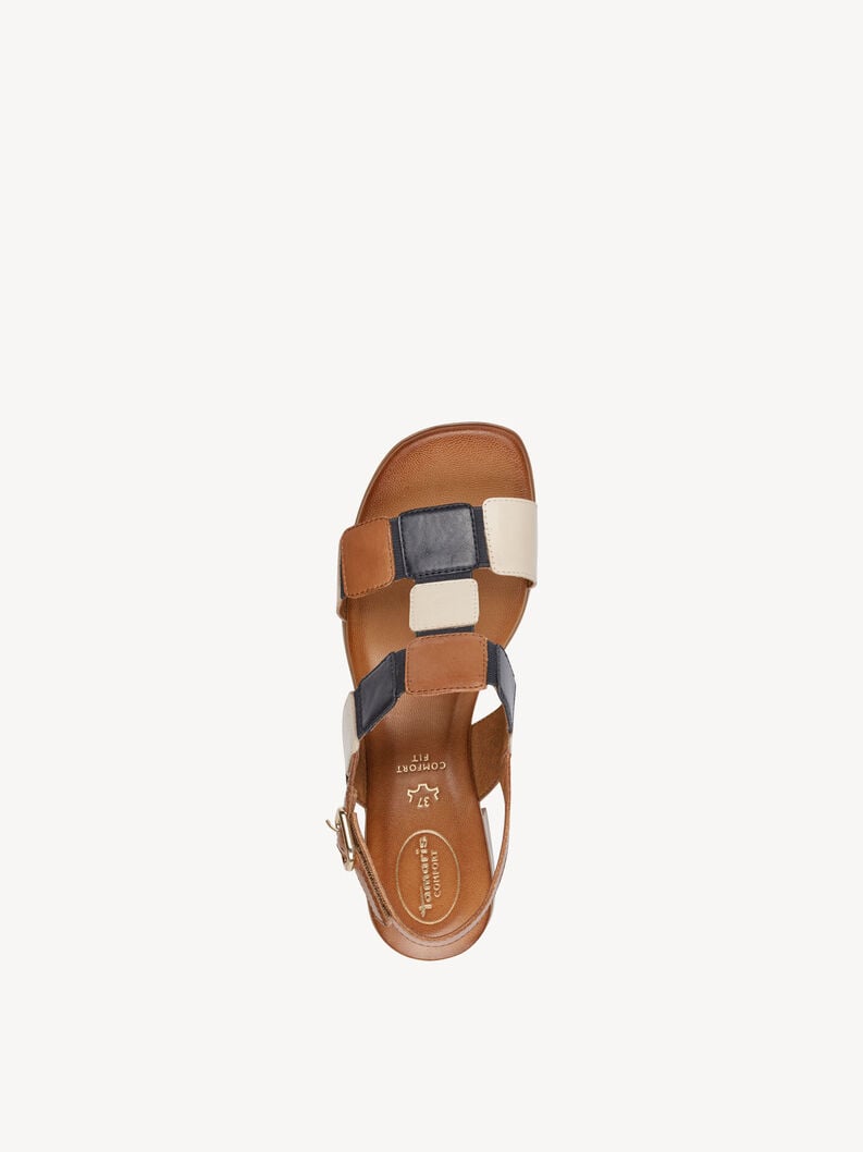 Tamaris Ledersandalette - Blau