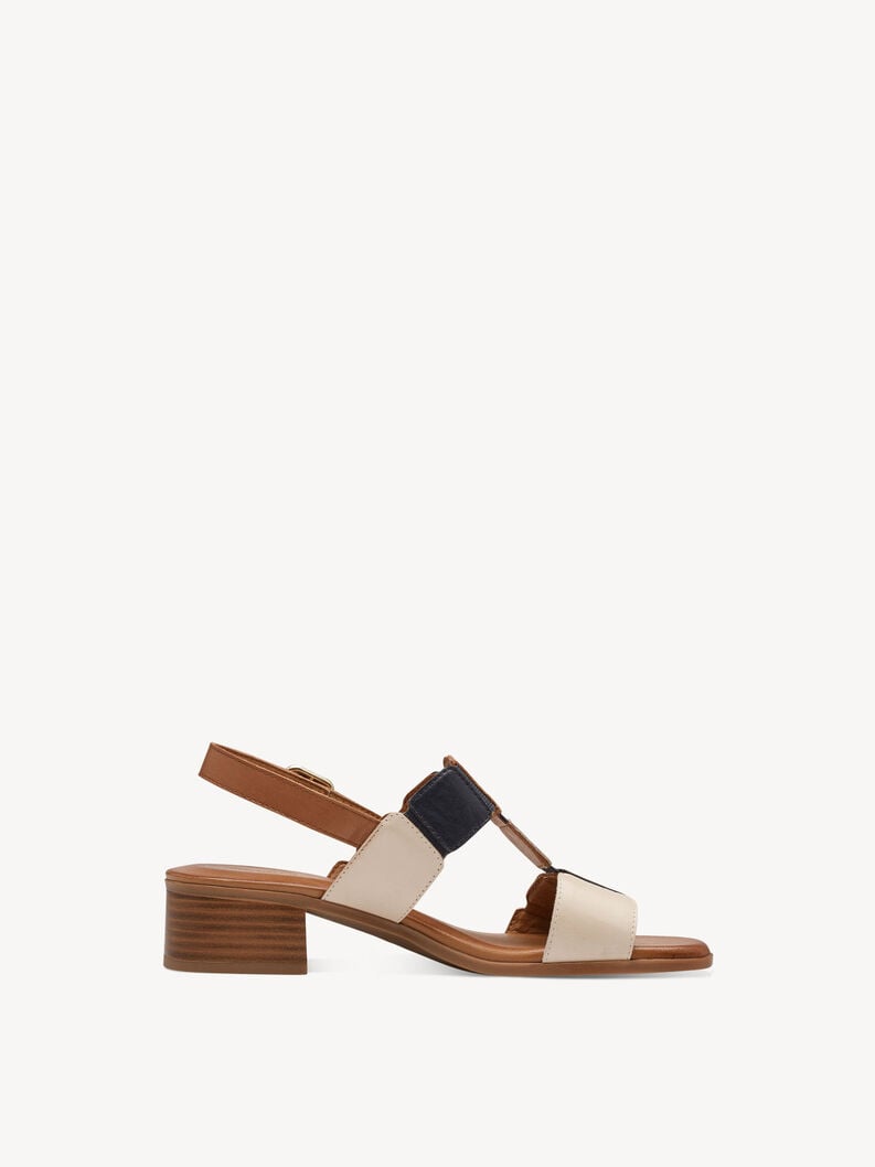 Tamaris Ledersandalette - Blau