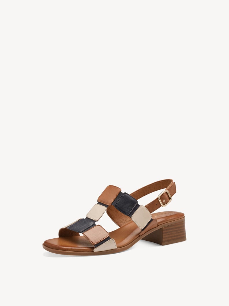 Tamaris Ledersandalette - Blau