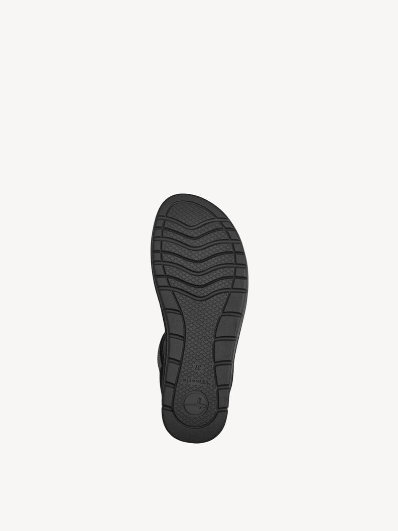 Tamaris Ledersandalette - Schwarz
