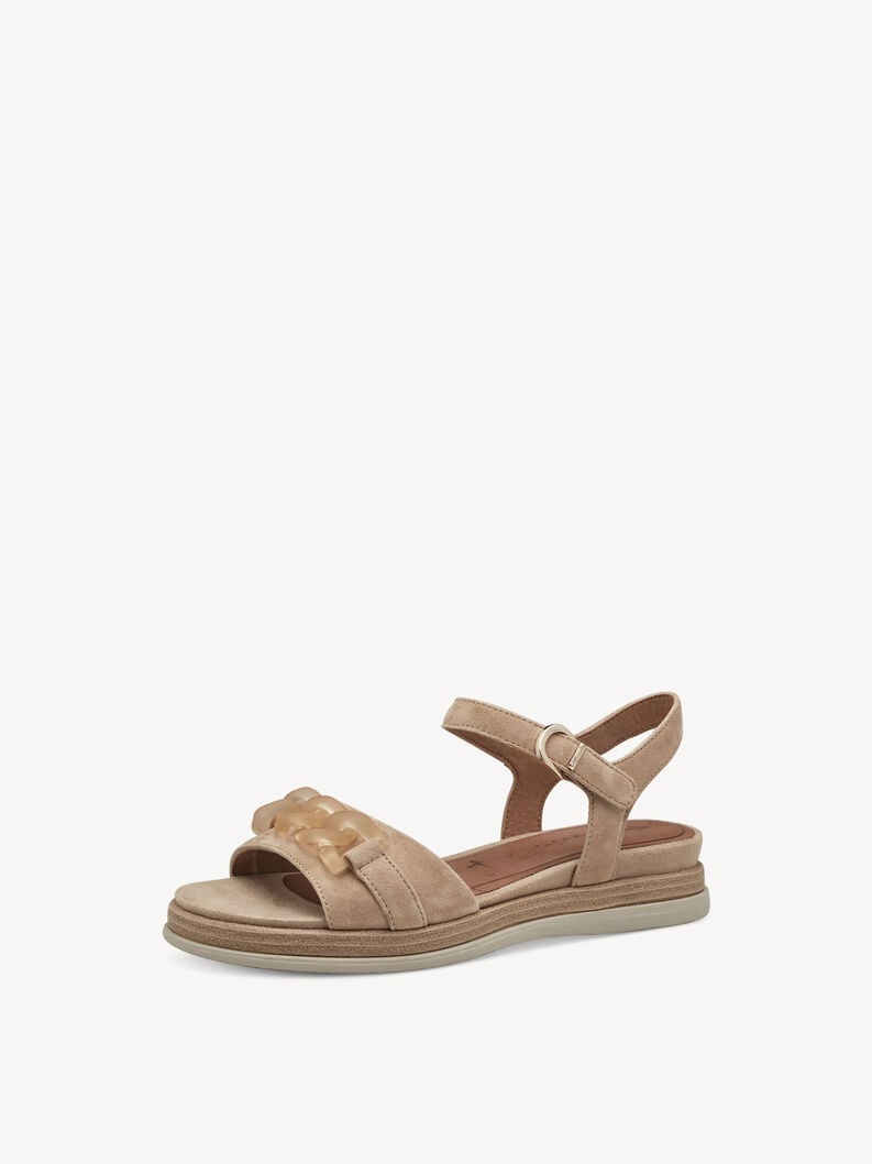 Tamaris Ledersandalette - Braun