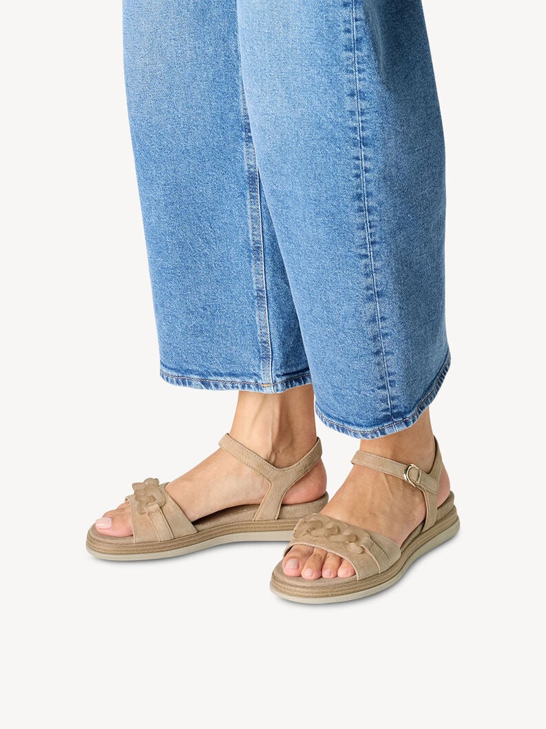 Tamaris Ledersandalette - Braun