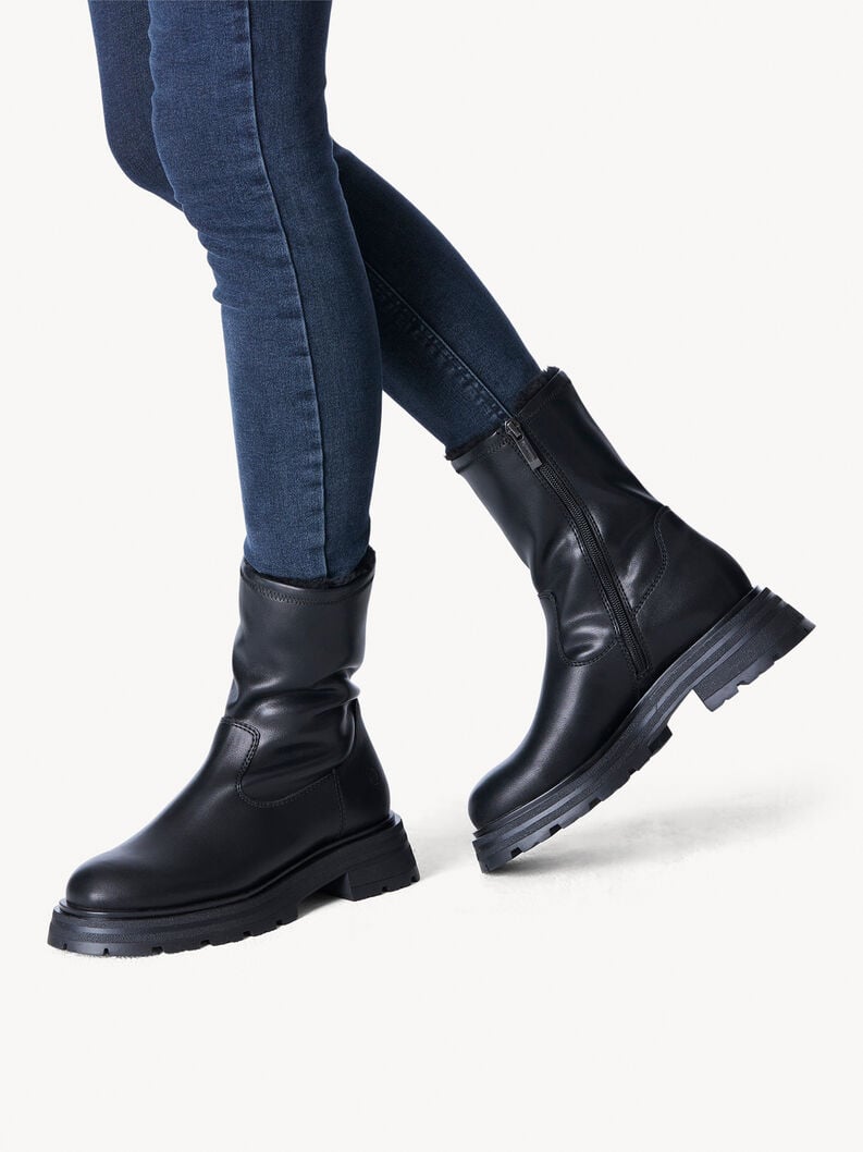 Tamaris Stiefelette - Schwarz Warmfutter