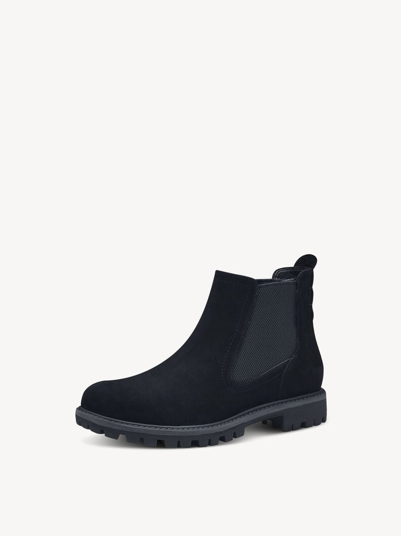 Tamaris Leder Chelsea Boot - Blau
