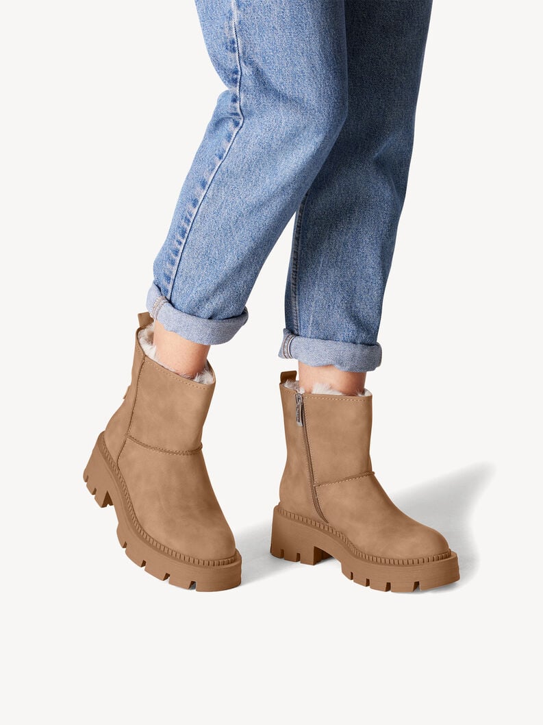 Tamaris Stiefelette - Braun Warmfutter