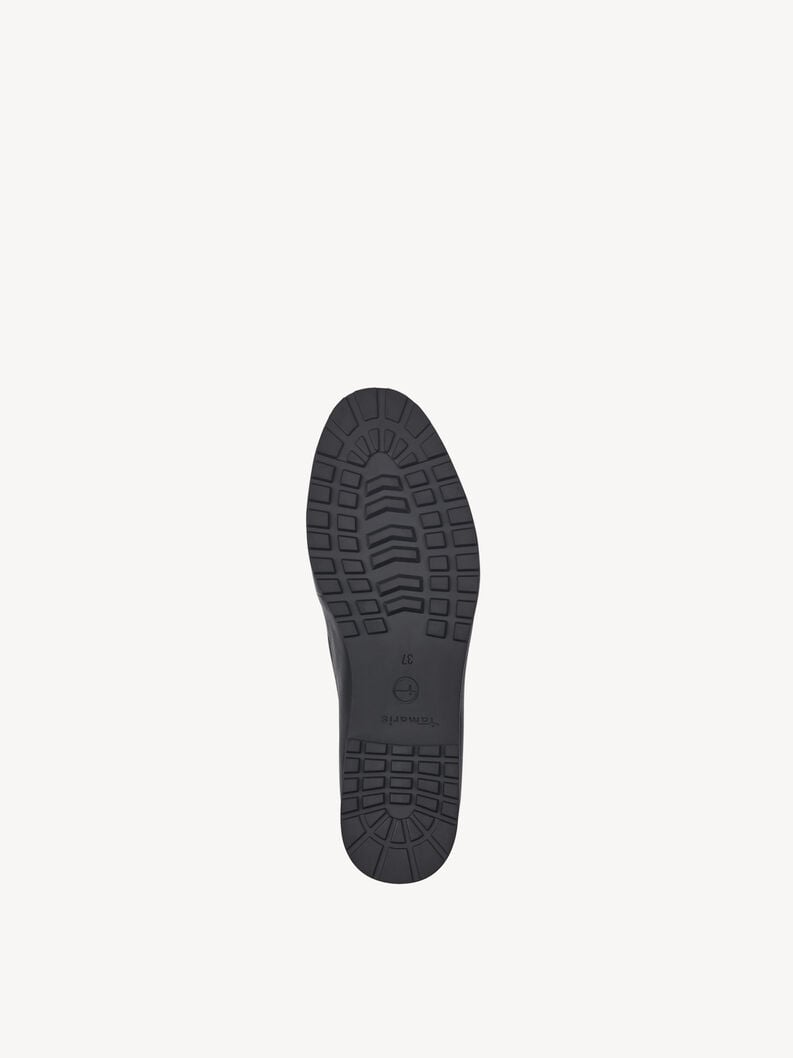 Tamaris Lederslipper - Schwarz