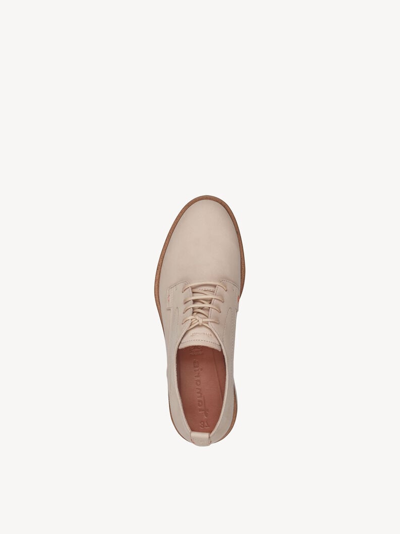 Tamaris Lederhalbschuh - Beige