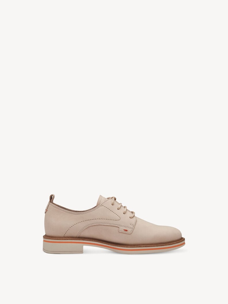 Tamaris Lederhalbschuh - Beige