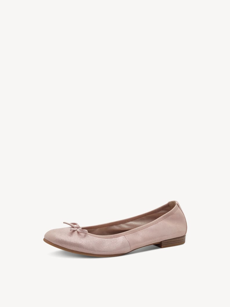 Tamaris Lederballerina - Rosa