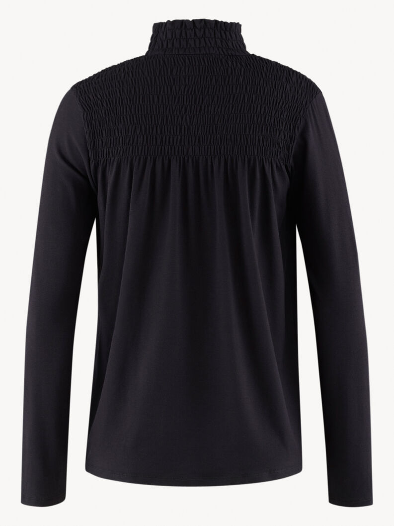 Tamaris Langarmshirt - Schwarz