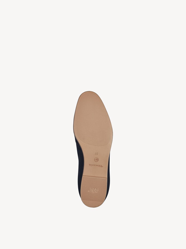 Tamaris Lederslipper - Blau