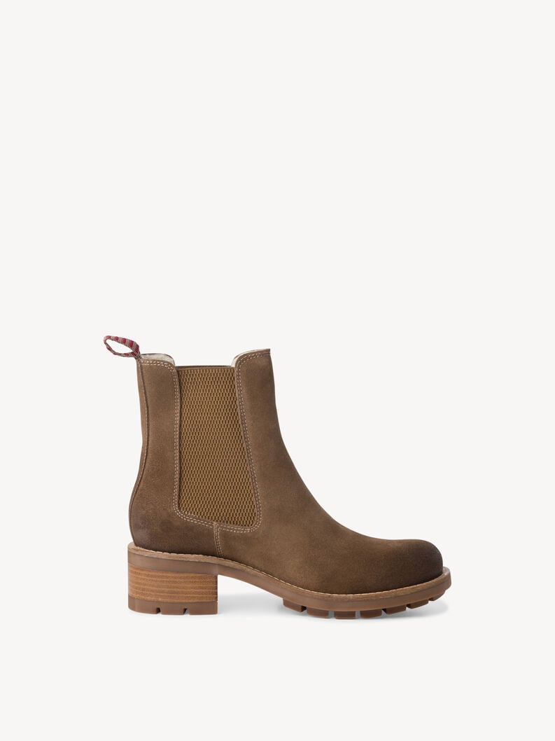 Tamaris Leder Chelsea Boot - Braun