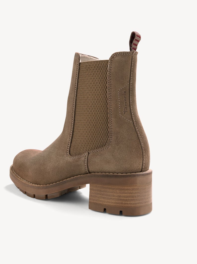 Tamaris Leder Chelsea Boot - Braun