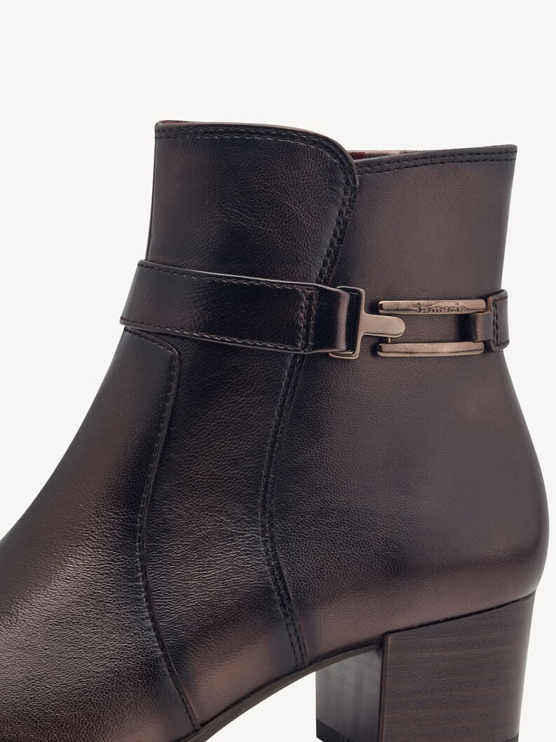 Tamaris Lederstiefelette - Braun