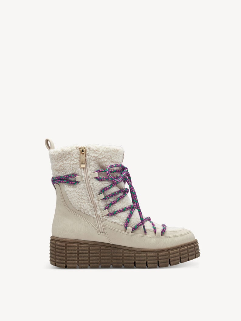 Tamaris Stiefelette - Beige Warmfutter