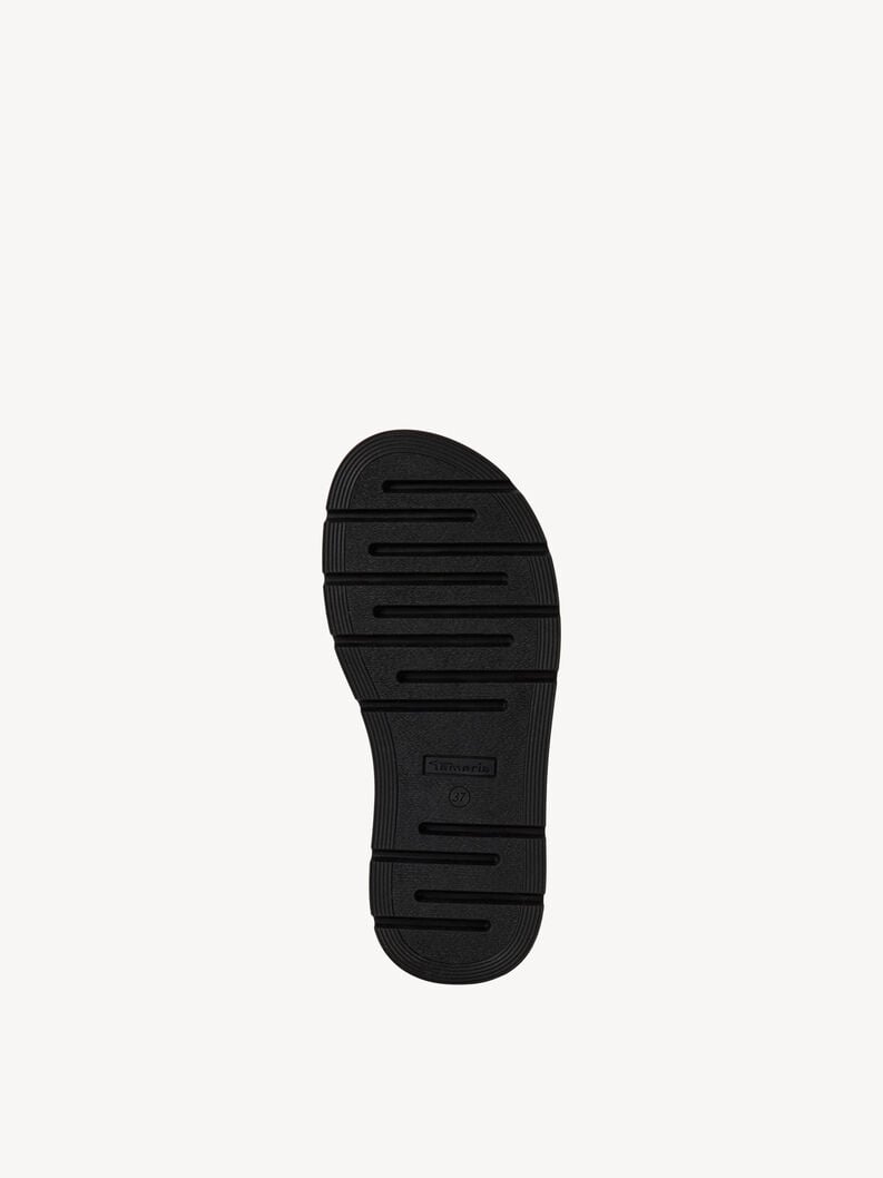 Tamaris Ledersandalette - Schwarz