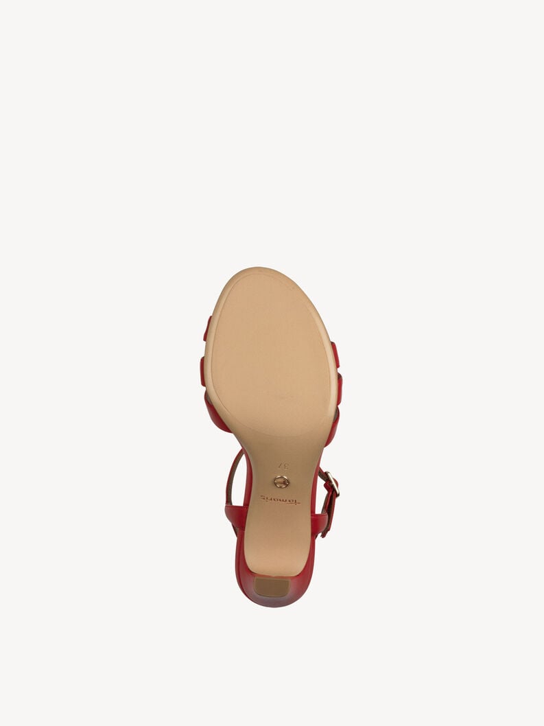 Tamaris Ledersandalette - Rot