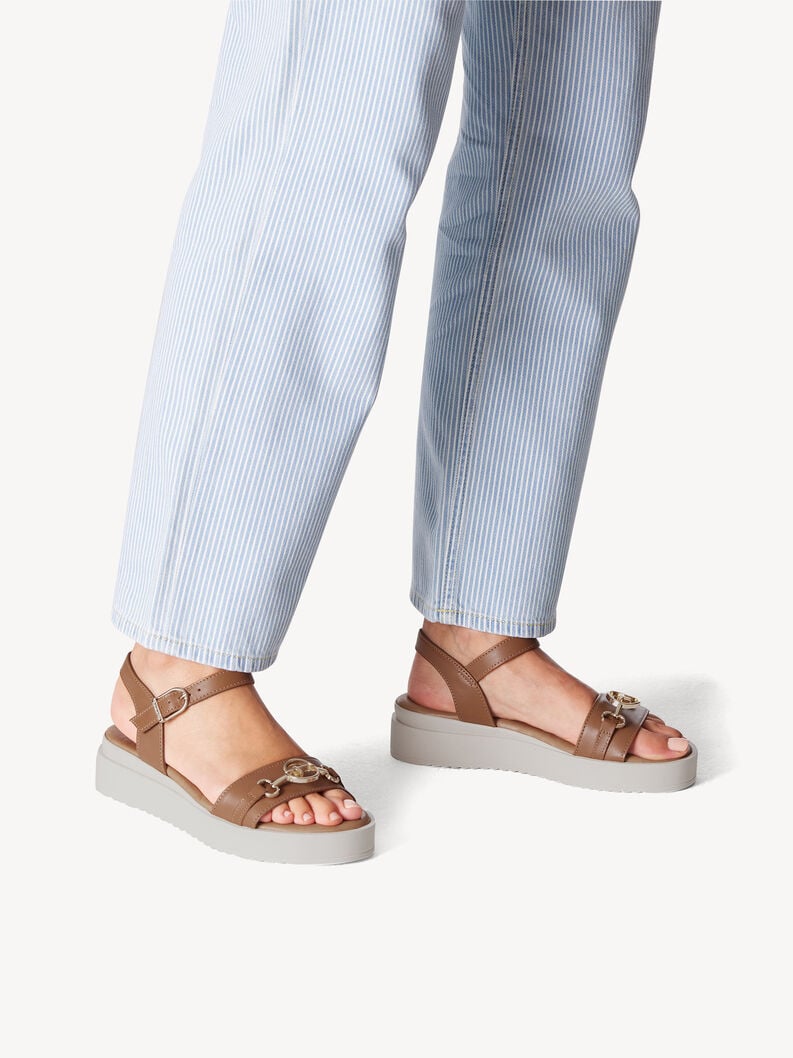 Tamaris Ledersandalette - Beige