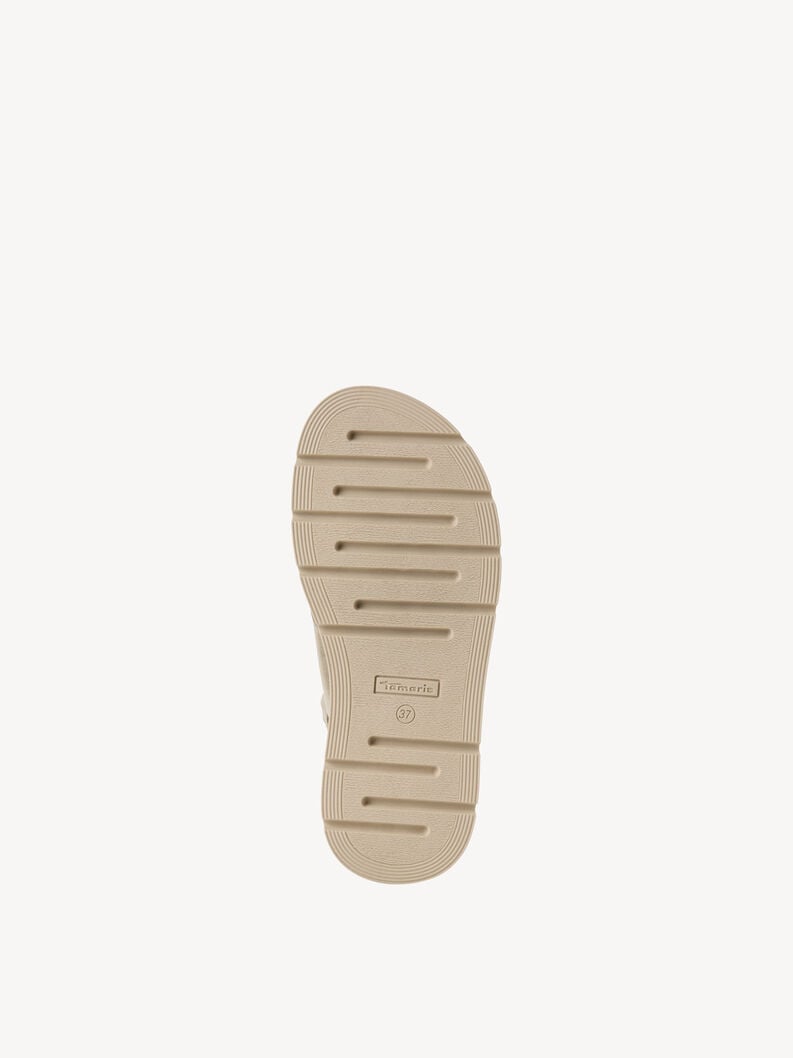 Tamaris Ledersandalette - Gold