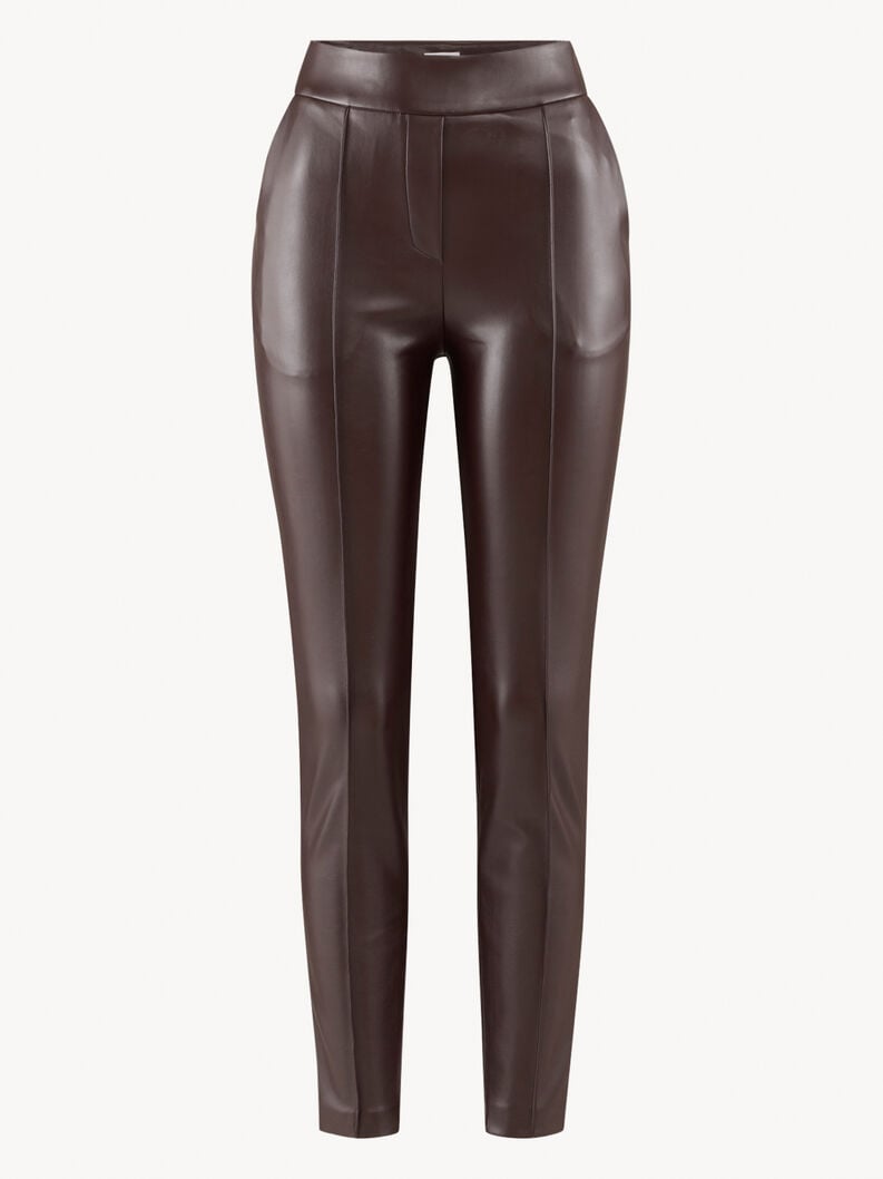 Tamaris Kunstlederhose - Braun