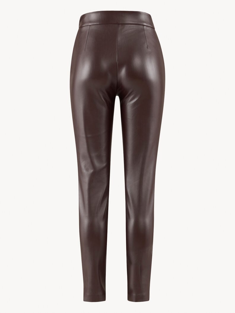 Tamaris Kunstlederhose - Braun