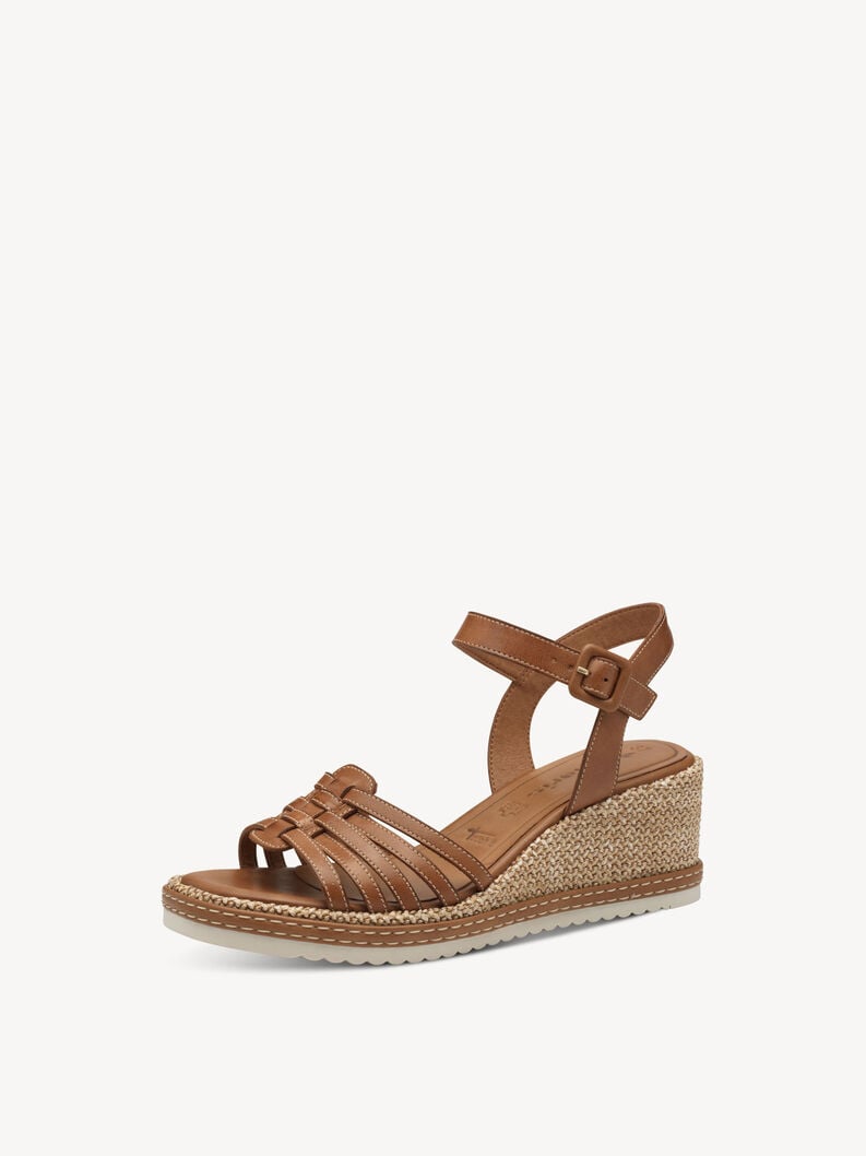 Tamaris Ledersandalette - Braun