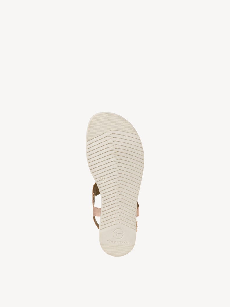 Tamaris Ledersandale - Metallic