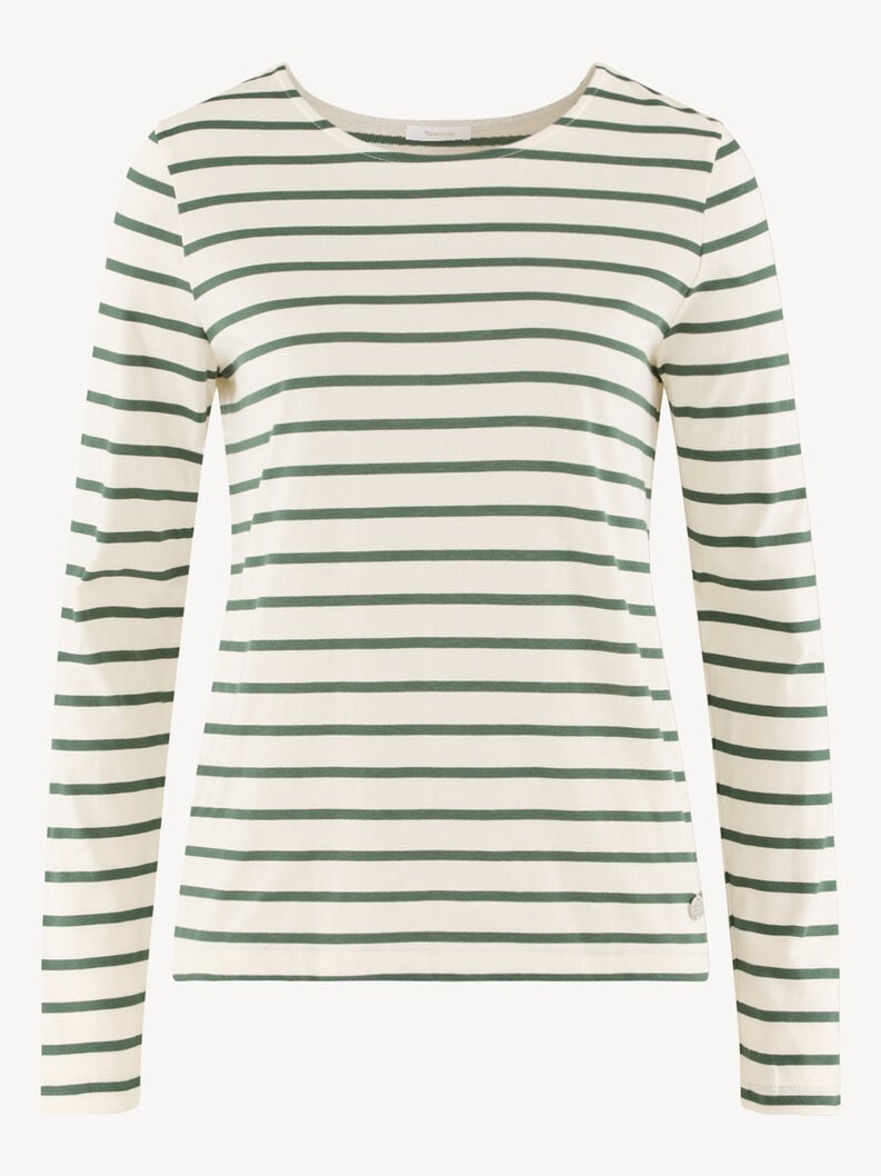Tamaris Langarmshirt - Weiß