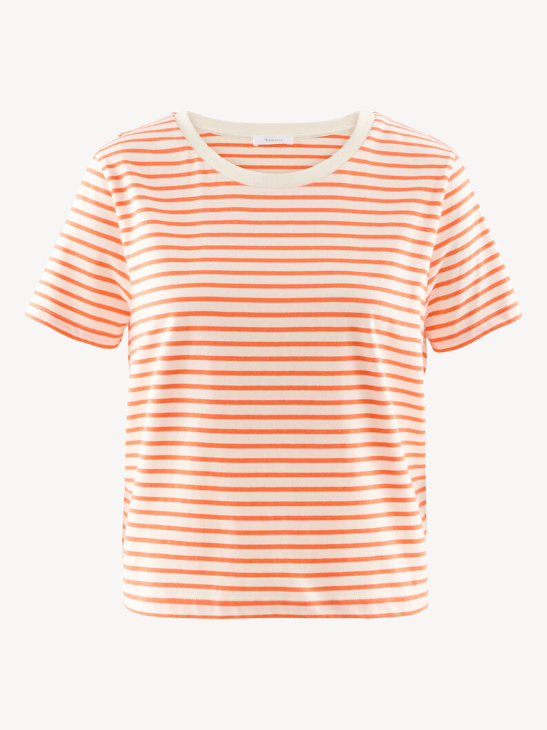 Tamaris Cropped T-shirt - Orange