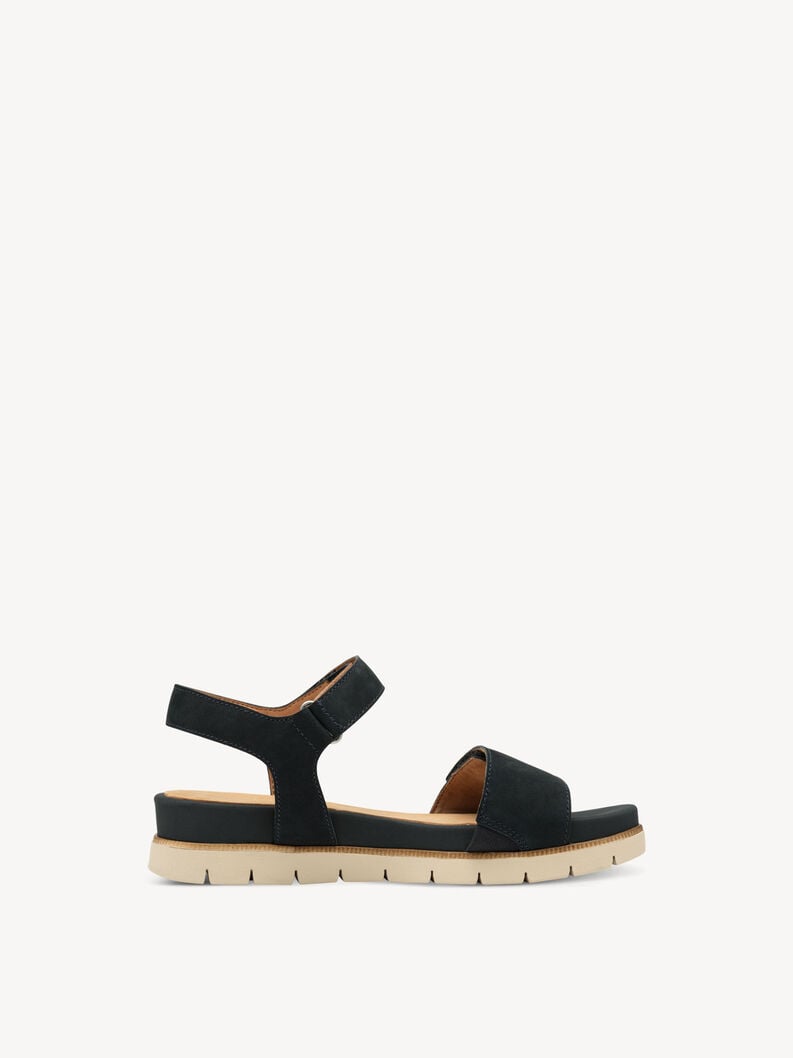 Tamaris Ledersandalette - Blau