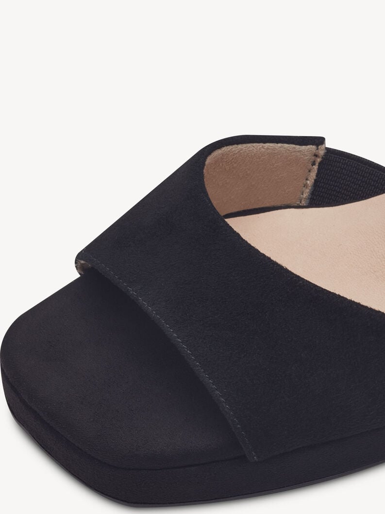 Tamaris Ledersandalette - Schwarz