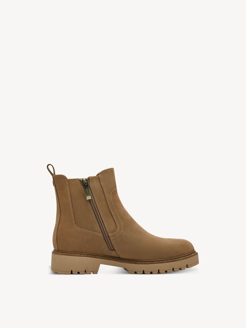 Tamaris Leder Chelsea Boot - Braun