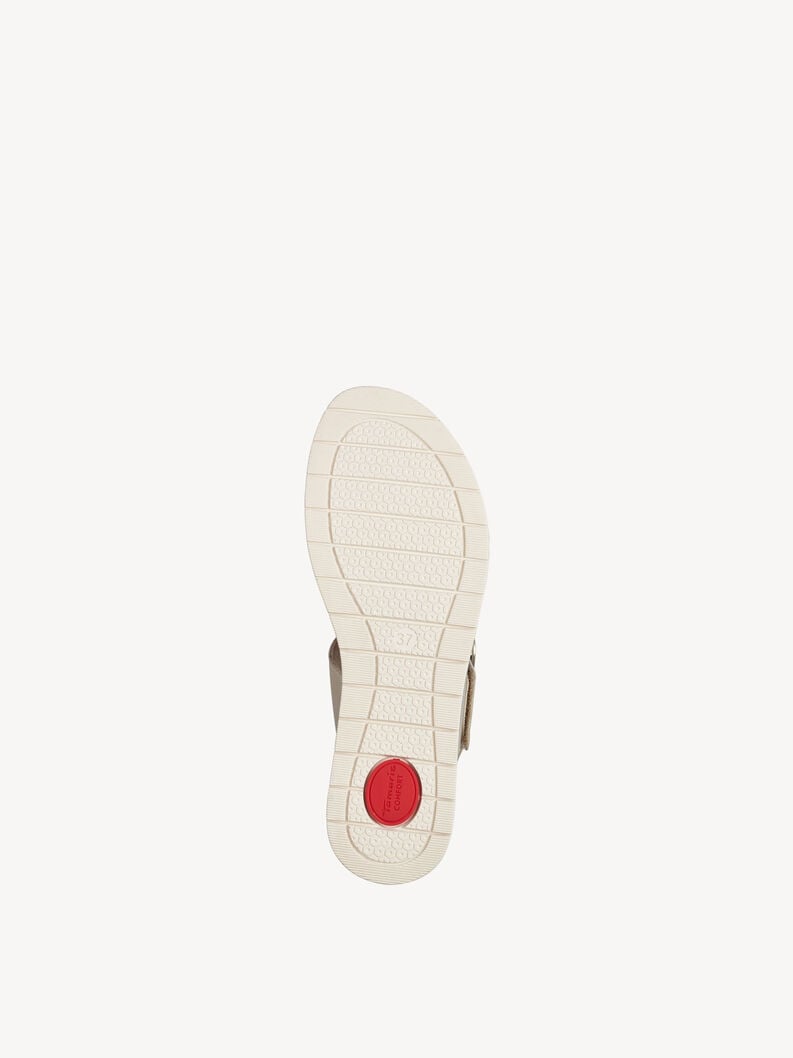 Tamaris Ledersandalette - Gold