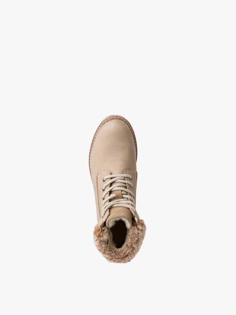 Tamaris Stiefelette - Beige Warmfutter